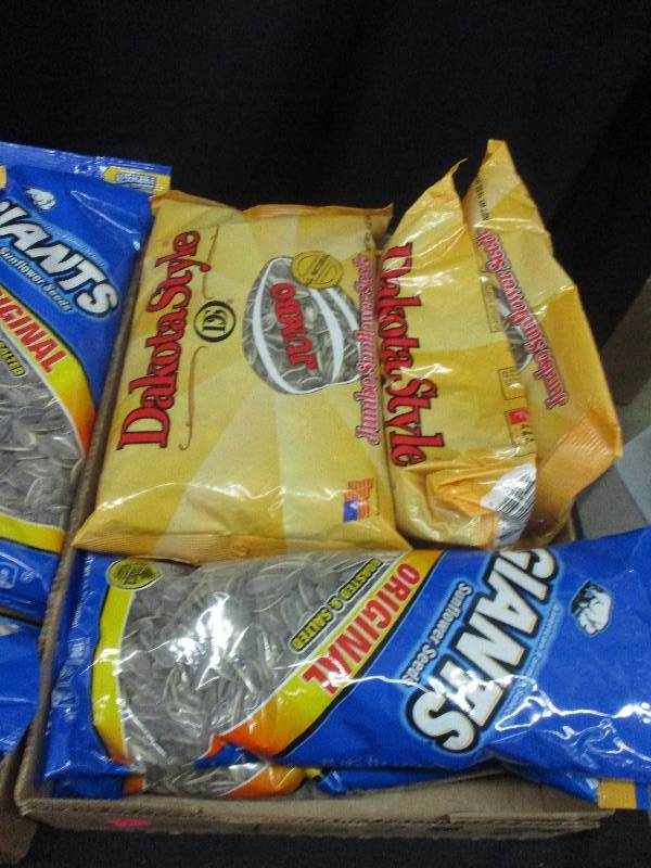 7 big bags sunflower seeds