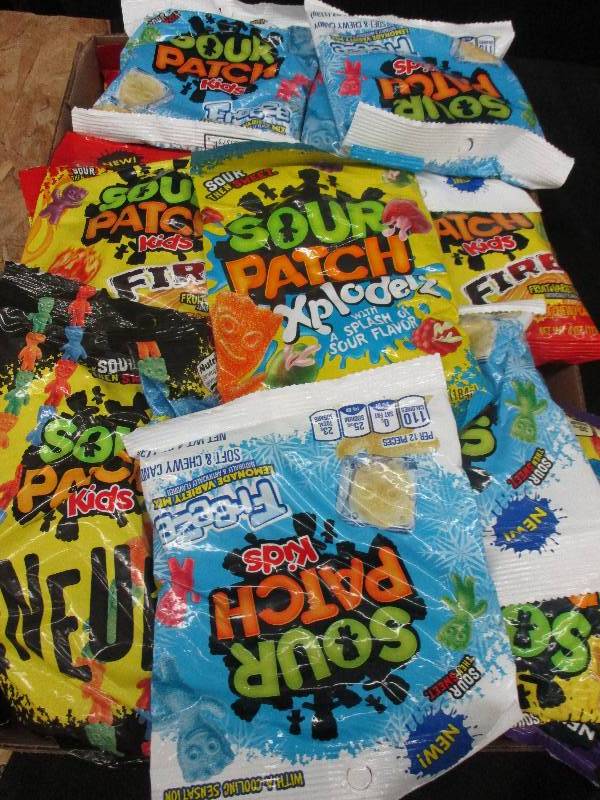 30 bags sour patch