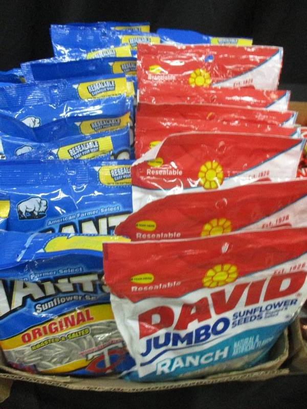 22 bags sunflower seeds
