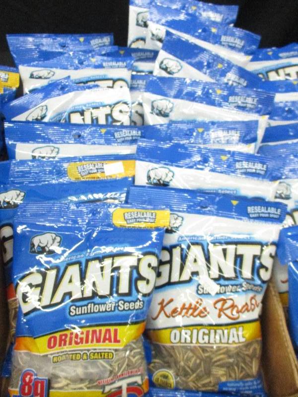 16 bags sunflower seeds