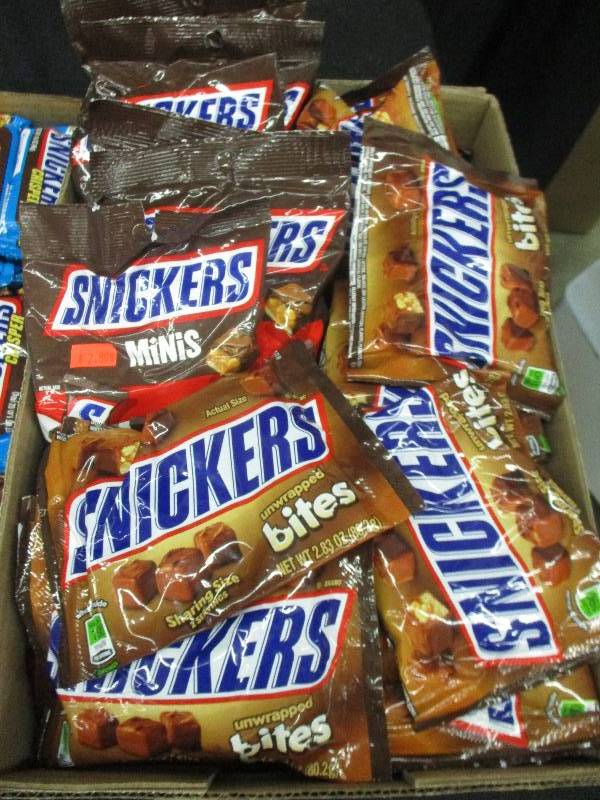 26 bags snicker packs