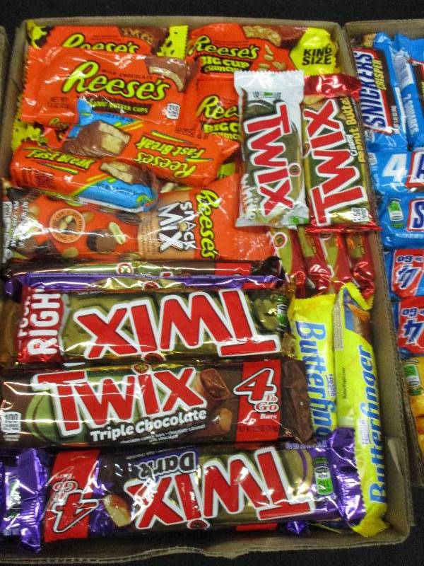 38 candy bars variety