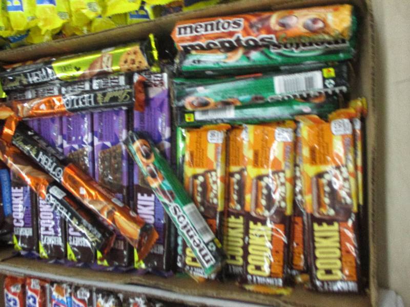 43 various candy bars