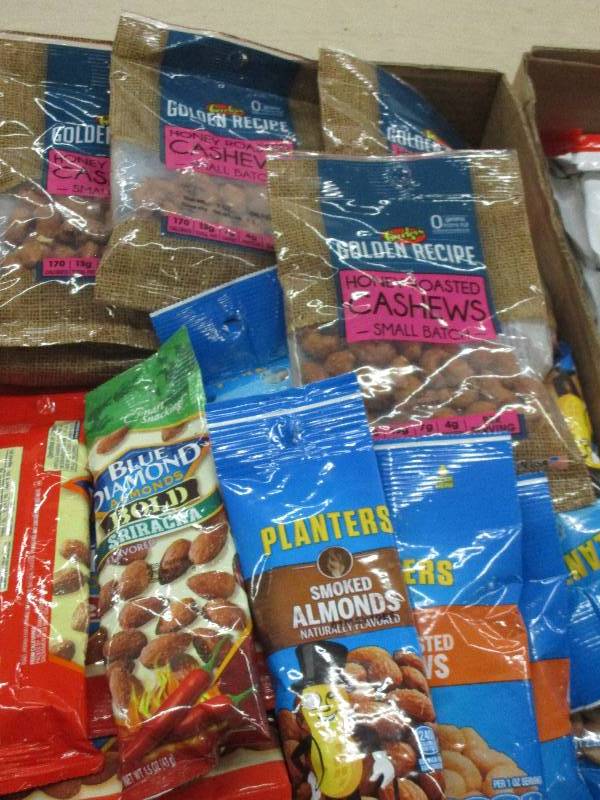 37 packs peanuts