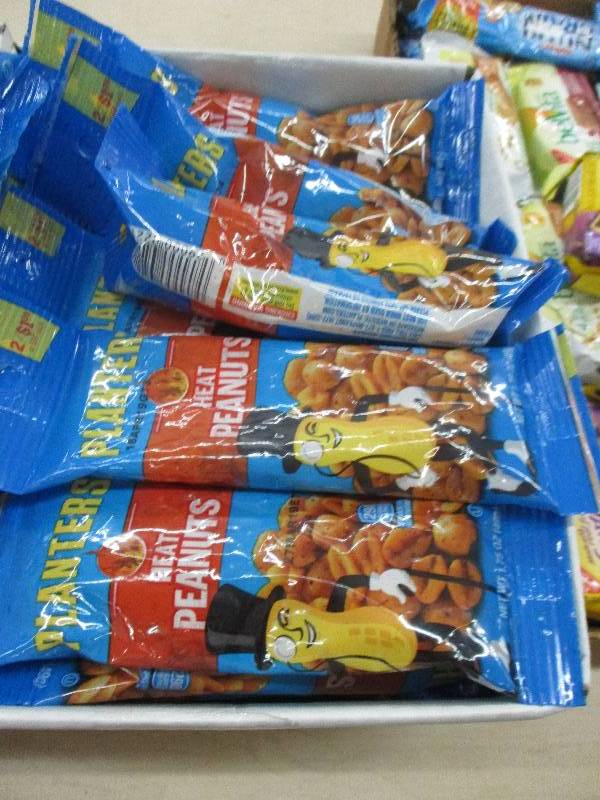 35 various packs planters peanuts