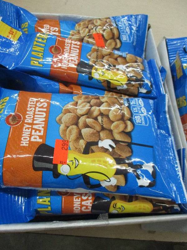 27 various packs peanuts