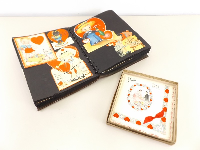 lot 84 image: VERY Nice 1940s Scrapbook