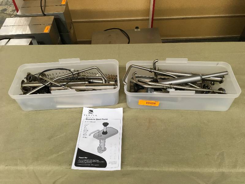 lot 599 image: Condiment Pumps Parts Accesories