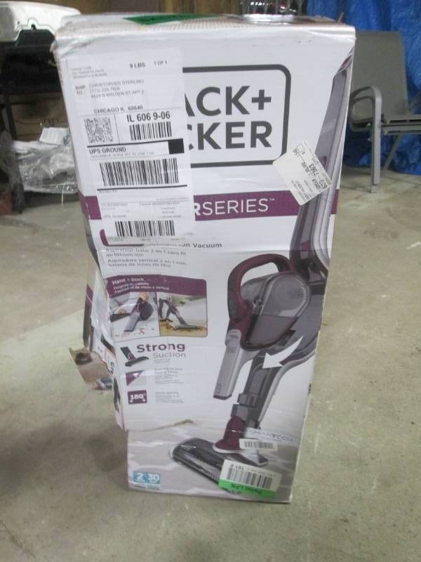 Black and decker Vacuum power serie...