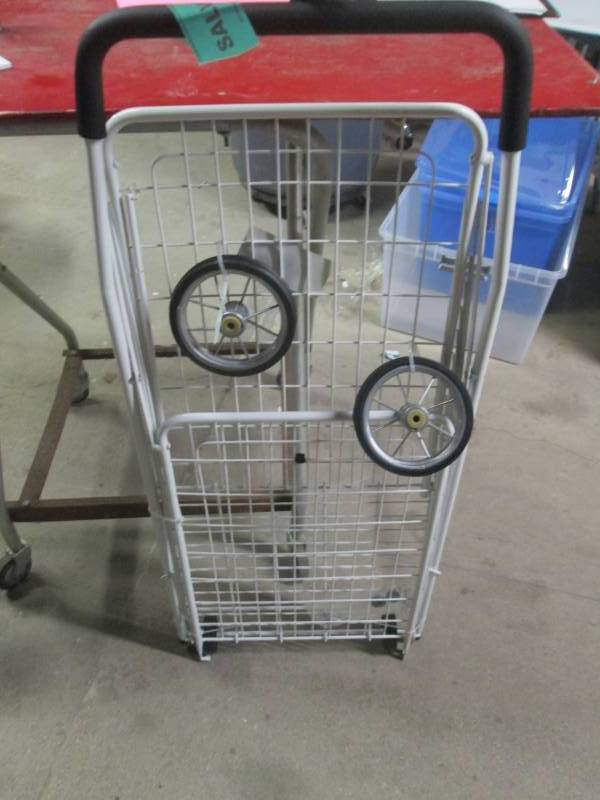 Rolling cart...