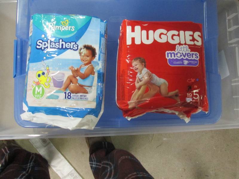 hugges and splashers diaper packs...