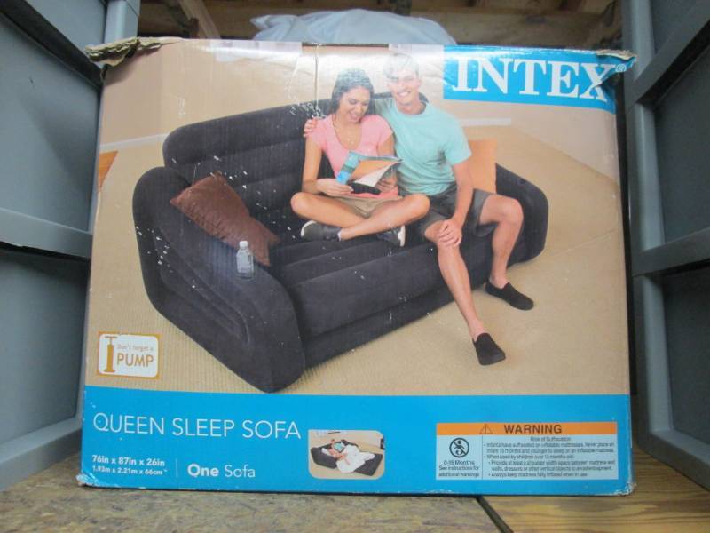 intex queen sleeper sofa untested...