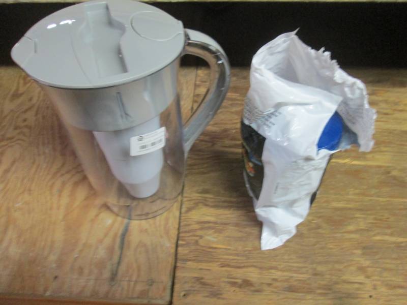 zero water pitcher and filter...