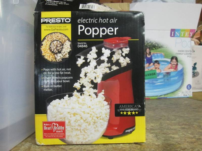 presto popcorn maker...