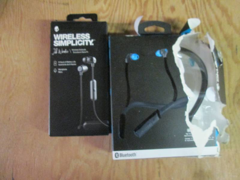 lot of Jlab wireless headphones...