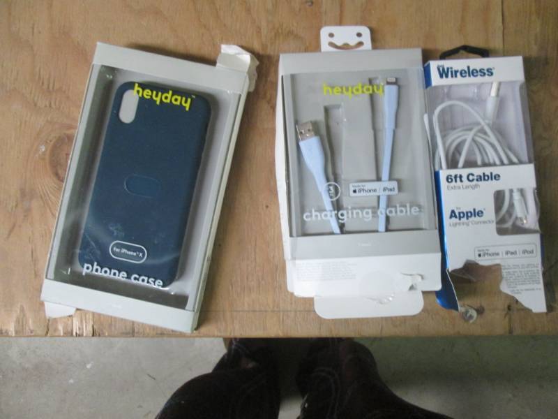 apple charger cable  phone case...