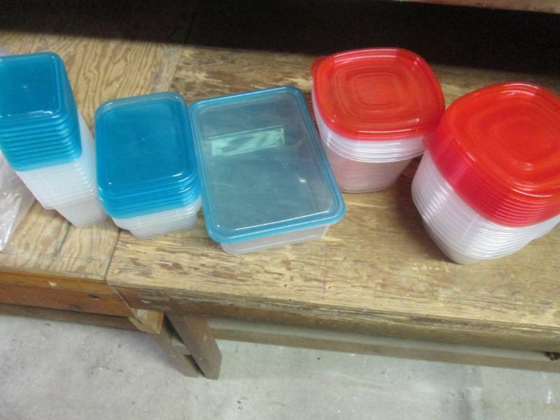 mix lot of storage containers ...