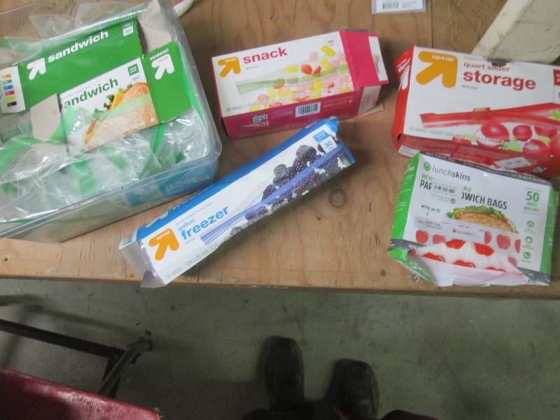 mix lot of storage bags...