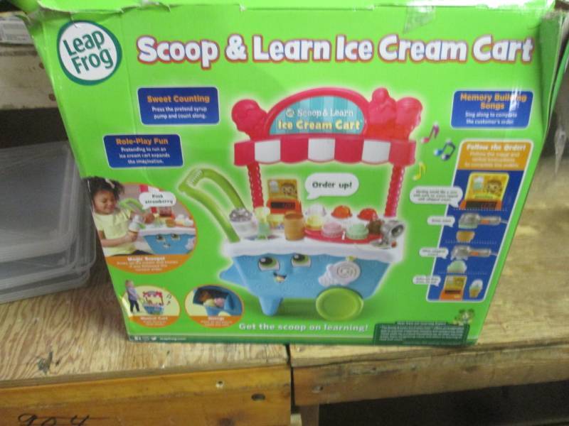 leap frog scoop and learn ice cream...