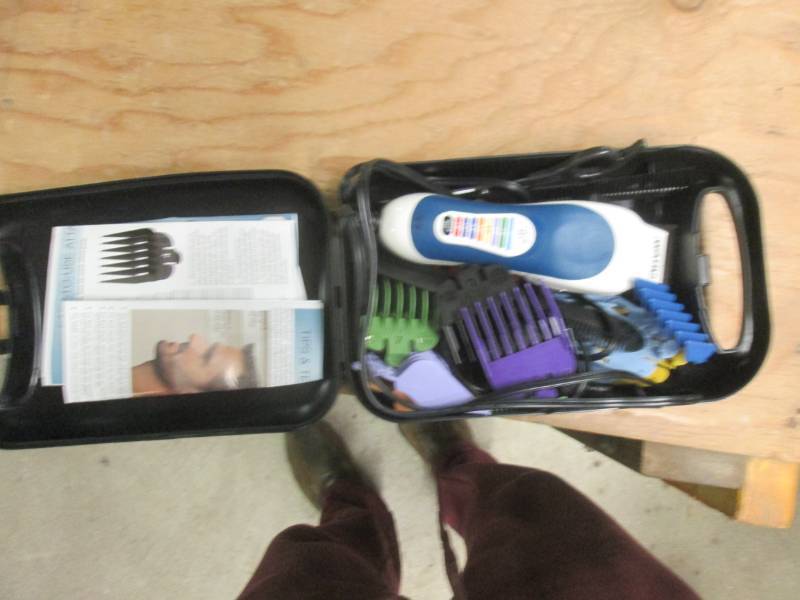 Wahl trimmer set slightly used...