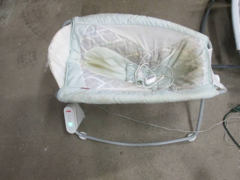 automatic baby rocker used ...