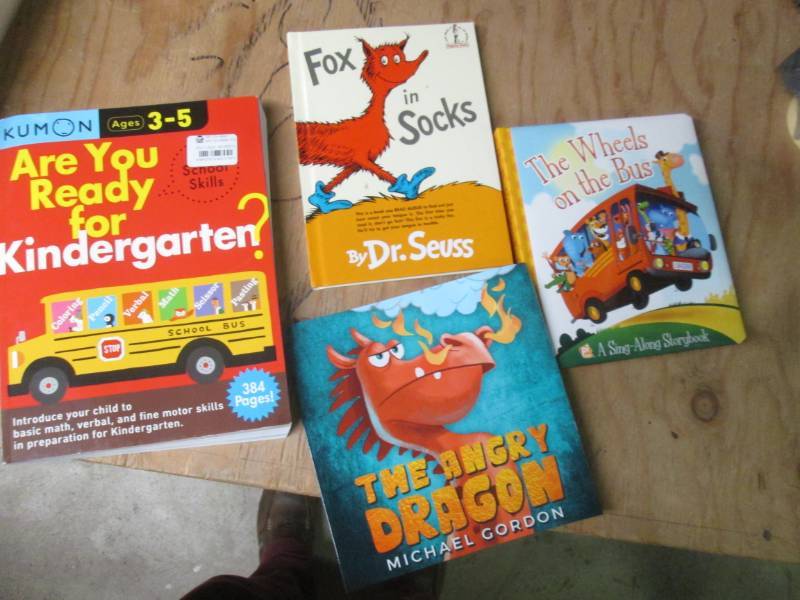 lot of children books...