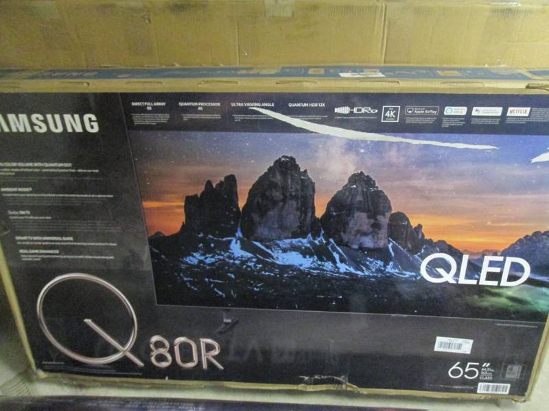 Samsung 65 QLED TV SCREEN DAMAGED ...