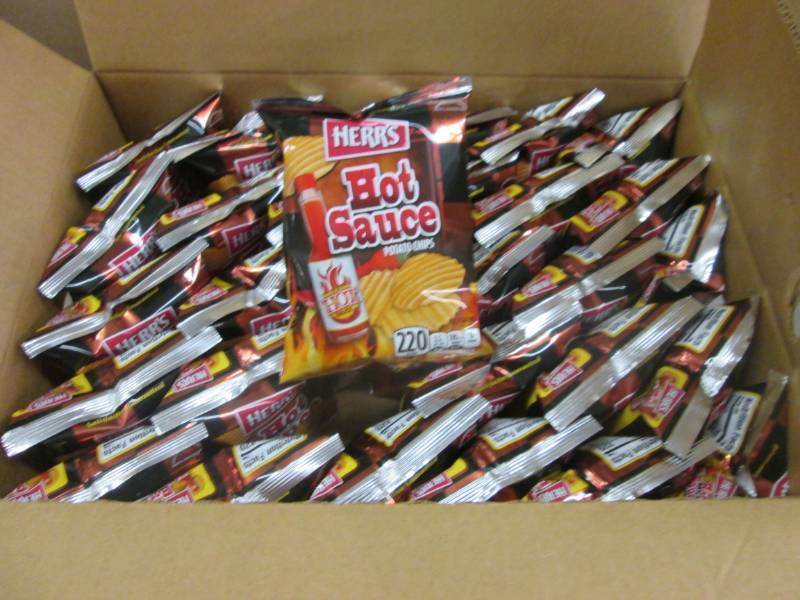 Case of 30 - 1.5oz Bags Herrs Hot ...