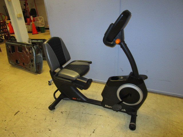 lot 314 image: NORDICTRACK RECUMBENT EXERCISE BIKE