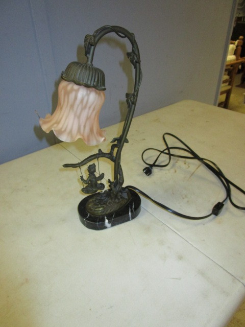 lot 344 image: FLOWER WITH FAIRY LAMP