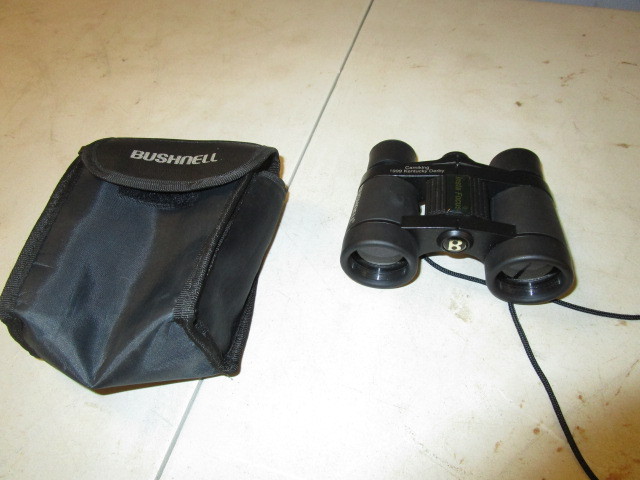 lot 347 image: BUSHNELL 1999 KENTUCKY DERBY BINOCULARS