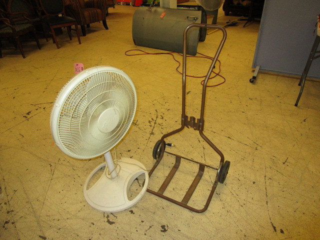 lot 374 image: FAN AND DOLLY