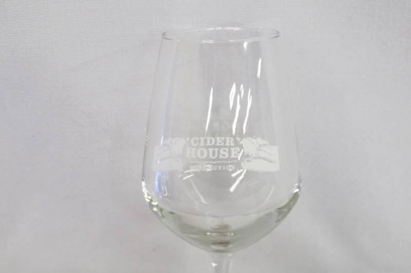 lot 201 image: 6 Pack of Sam Adams Angry Orchard - Cider House Glass Wine Goblets