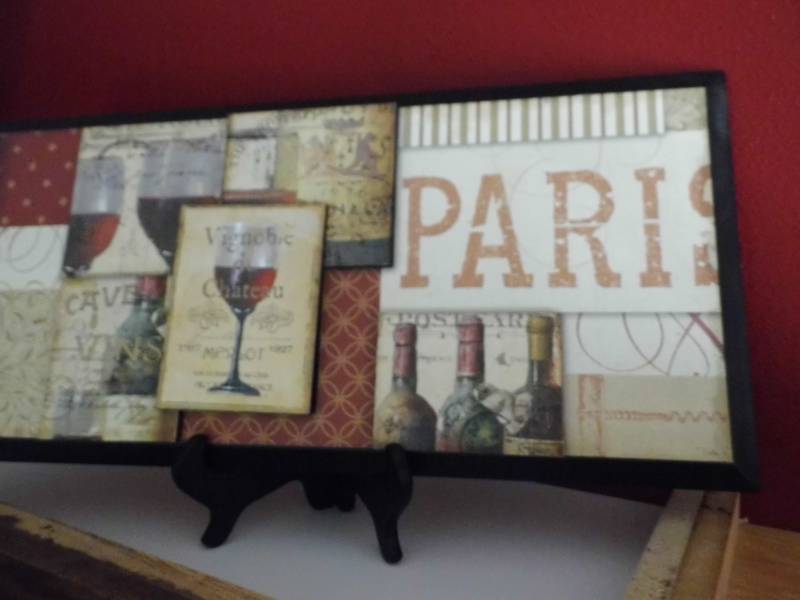 Paris Sign w Stand