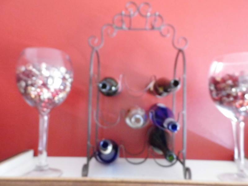 Wine Rack - 2 Big Glasses