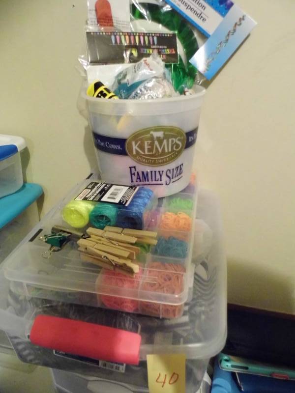 Craft Supplies - Organizer