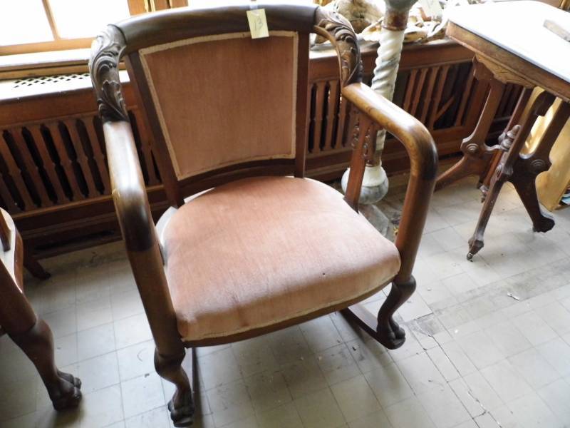 Curved Back Rocking Chair