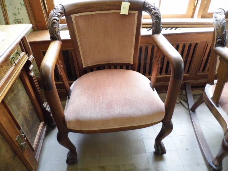 Curved Back Side Chair