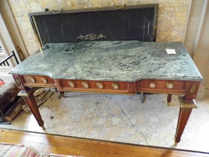 Marble Top Table