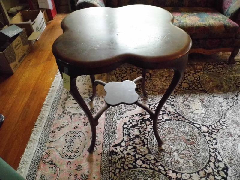 Walnut Clover Table
