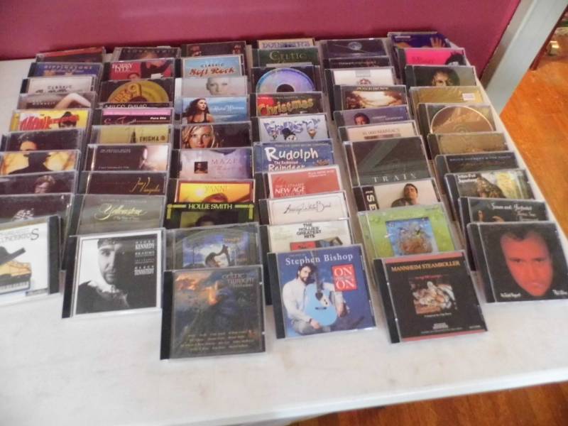 Box of 60 Music CDs