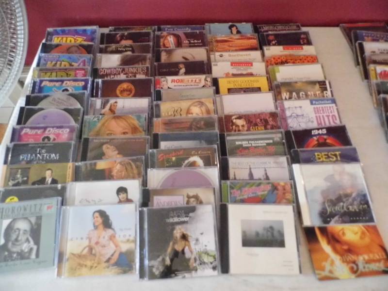 Box of 60 Music CDs