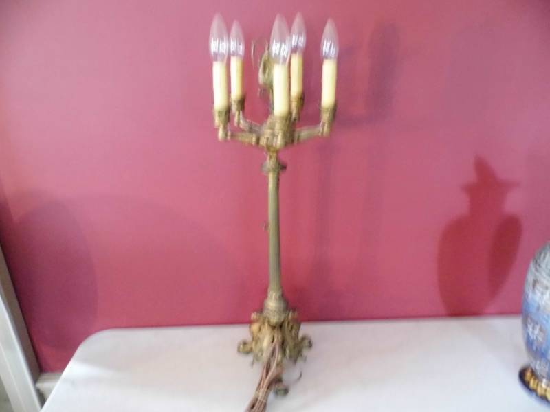 German 5 Candle Lamp