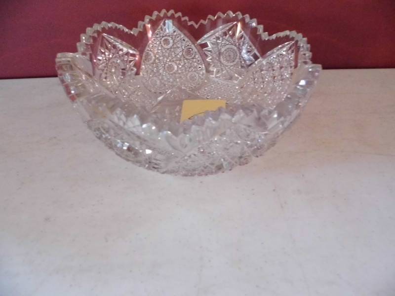 Cut Glass Bowl