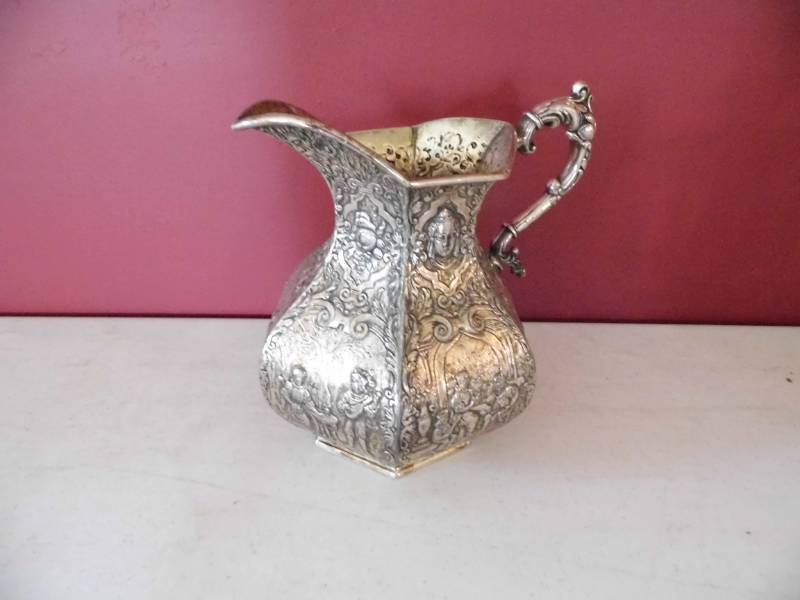 Barbor Brothers Silver Pitcher