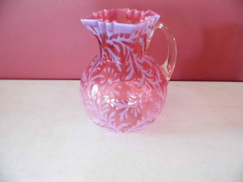 Burgundy Pitcher