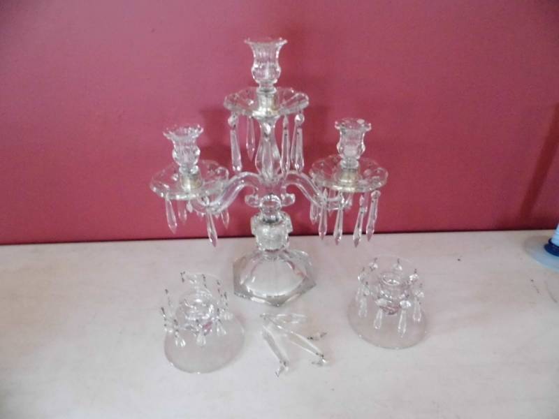 Lot of 3 Candle Holders