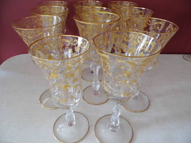 Lot of 11 Fostoria Glasses