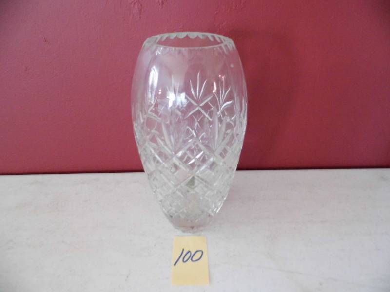 Cut Glass Vase