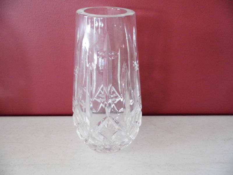 Cut Glass Vase